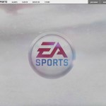 first frame of EA Sports homepage